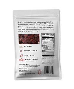 Biltong (Air-Dried Beef Jerky) by The Fat Fuel Company, 2 oz